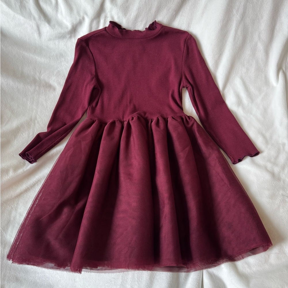 Old Navy Burgundy Kids Dress 4T casual or formal